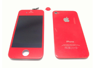 优质IPhone 4 总成+后盖+返回键 全套 红色