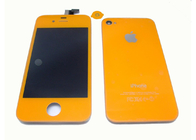 优质IPhone 4 总成+后盖+返回键 全套 橙色
